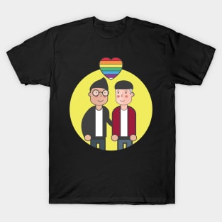 LGBT Couples Design - LGBT T-Shirt